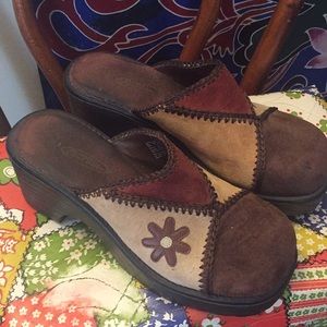 Vintage platform clog ! Size 7